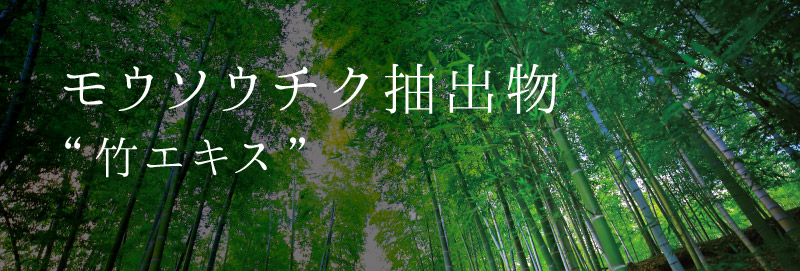 モウソウチク抽出物